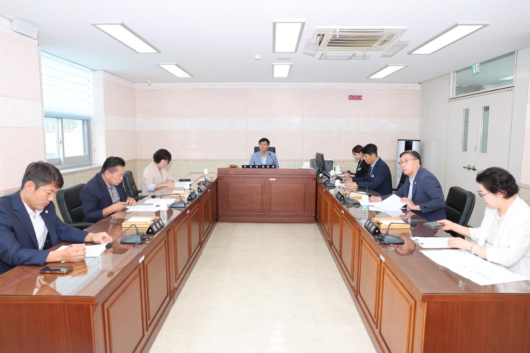 제291회 임시회 폐회중 운영위