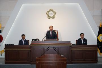 제229회 의성군의회 임시회 개회