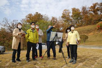제 244 임시회 현지 확인