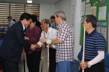 의성군노인복지관 방문
