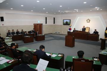 의성군의회, 제2차 정례회 군정질문 실시