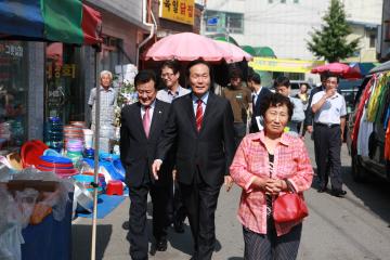 금성재래시장 장보기