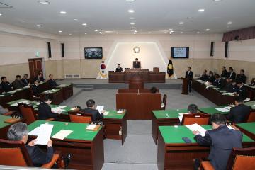 제219회 의성군의회 임시회 개회