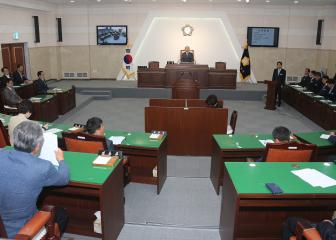 제220회 의성군의회 임시회 개회