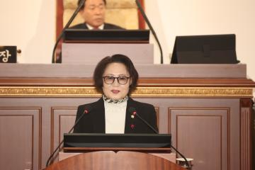 [제285회 제2차 정례회 본회의] 박화자 의원 5분 자유발언